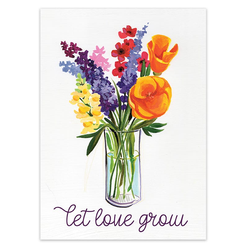 activate life flower seeds Let Love Grow Seed Packet, Seed Favors