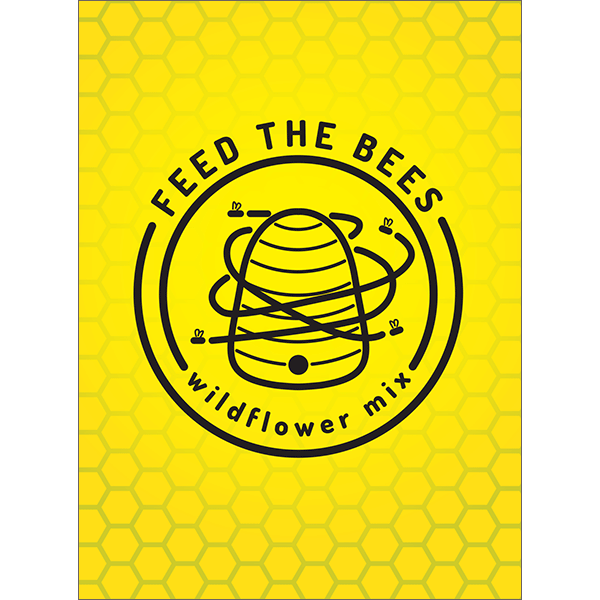 flower seed packets for bees Feed The Bees Seed Packet by American Meadows