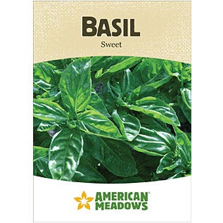 basil seeds for garden Basil Seed Favor Packet