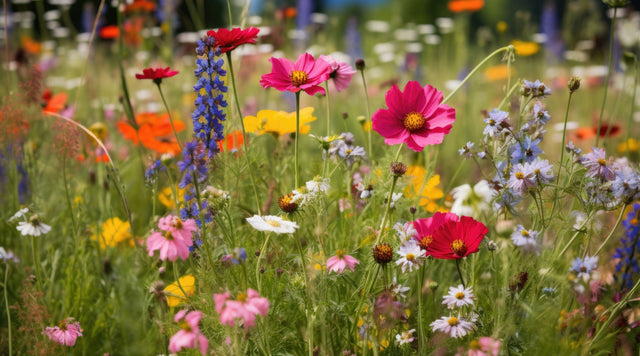 Field of wildflowers