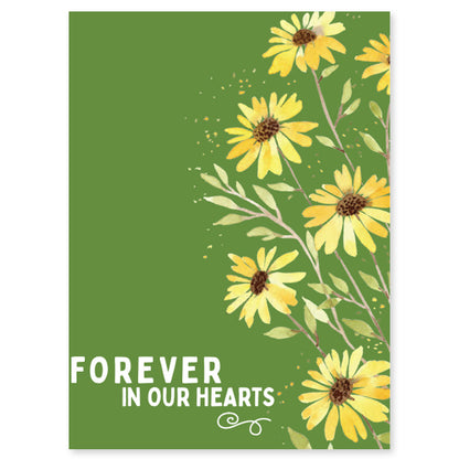 Forever in Our Hearts Black Eyed Susan Seed Packet