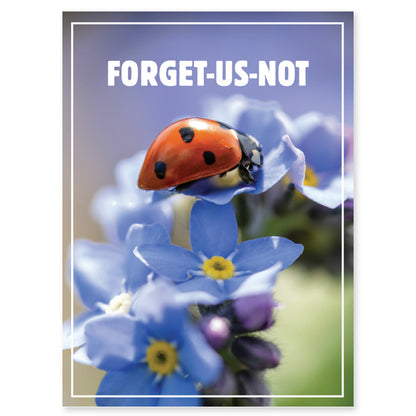 Forget-Us-Not Memorial Seed Packet