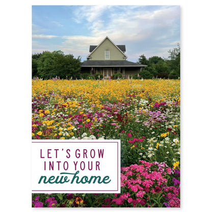 Let's Grow Into Your New Home Promotional Seed Packet