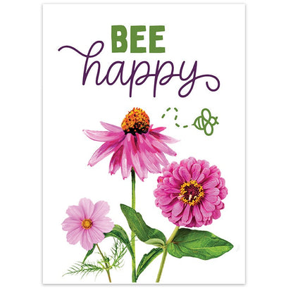 Bee Happy Seed Packet