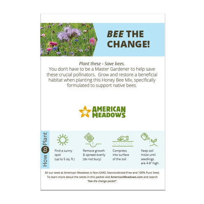 Bee The Change Icon Seed Packet