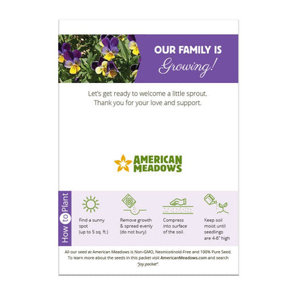 Celebrate Our Joy Seed Packet