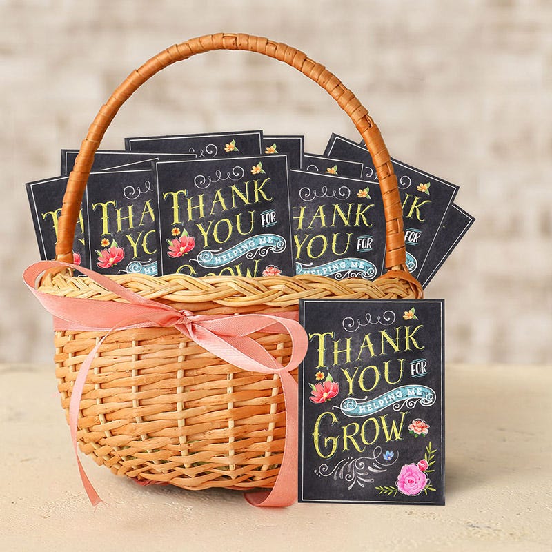 Chalkboard Seed Packet