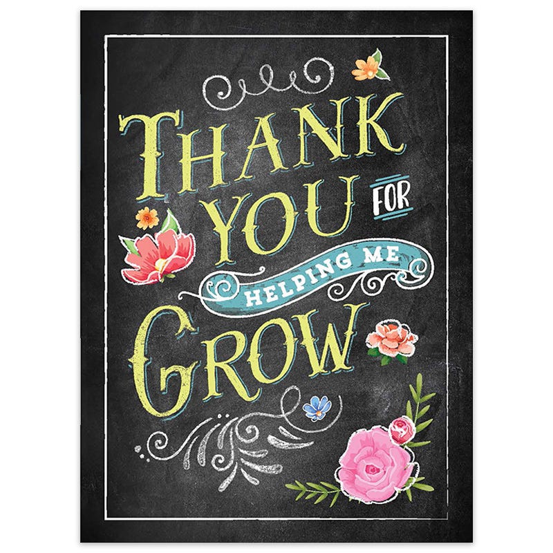 Chalkboard Seed Packet