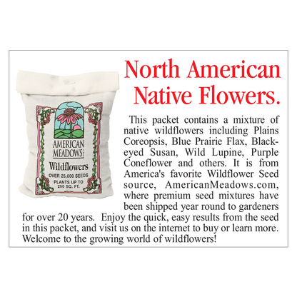 Earth Laughs in Flowers Seed Packet