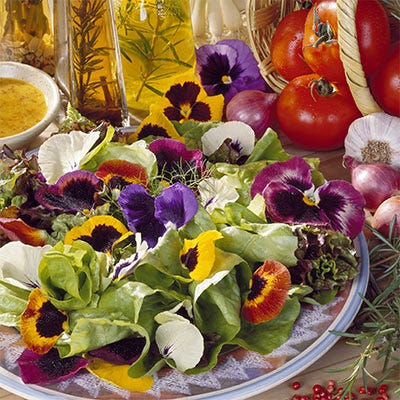 Edible Flower Seed Mix