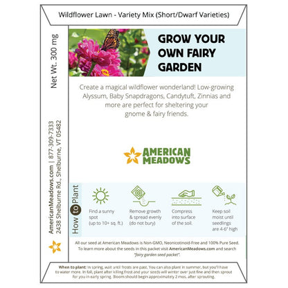 Fairy Garden Seed Packet