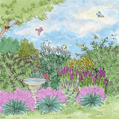 Bird Watcher Native Pre-Planned Garden