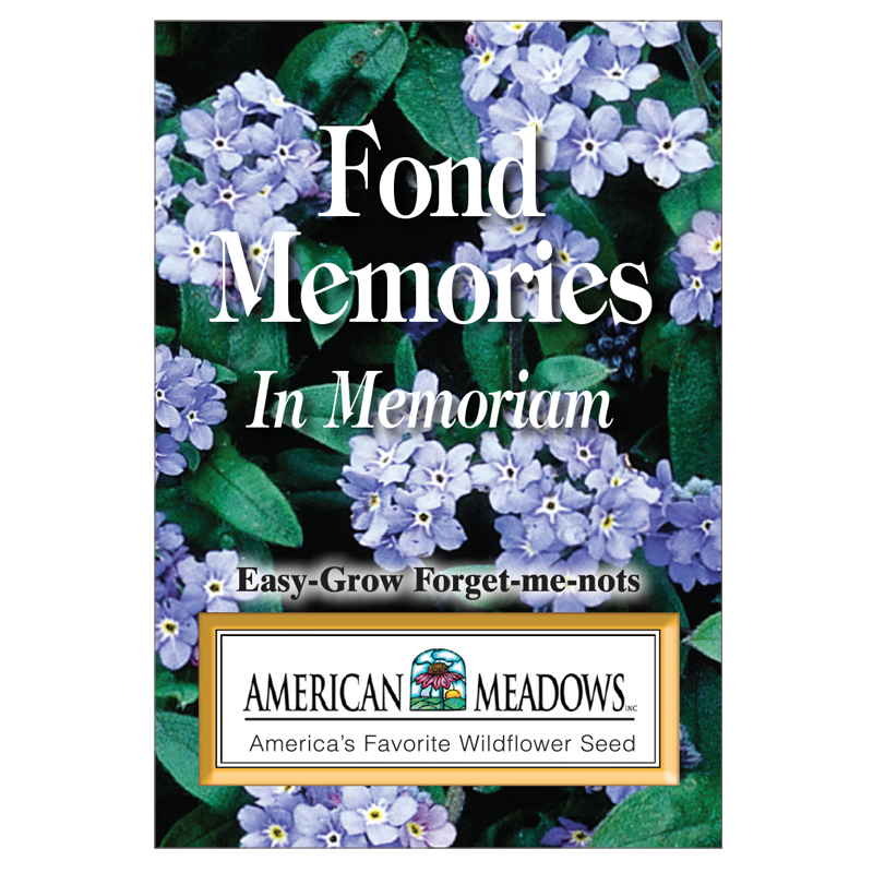 Fond Memories Seed Packet