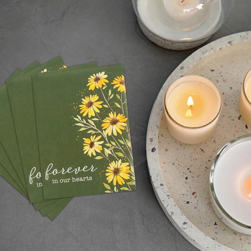 Forever in Our Hearts Black Eyed Susan Seed Packet