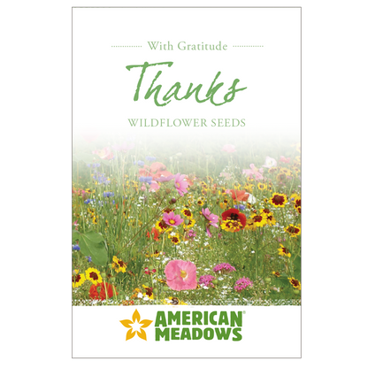 With Gratitude Thanks Seed Packet