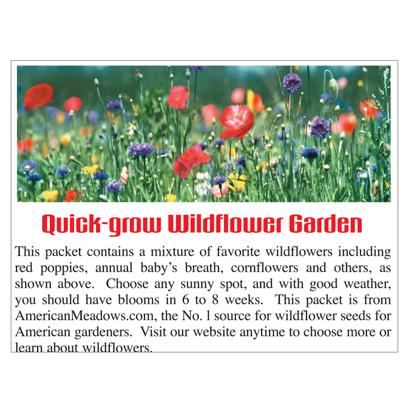 Grow With Us Seed Packet