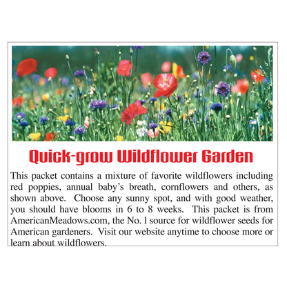 Grow With Us Seed Packet