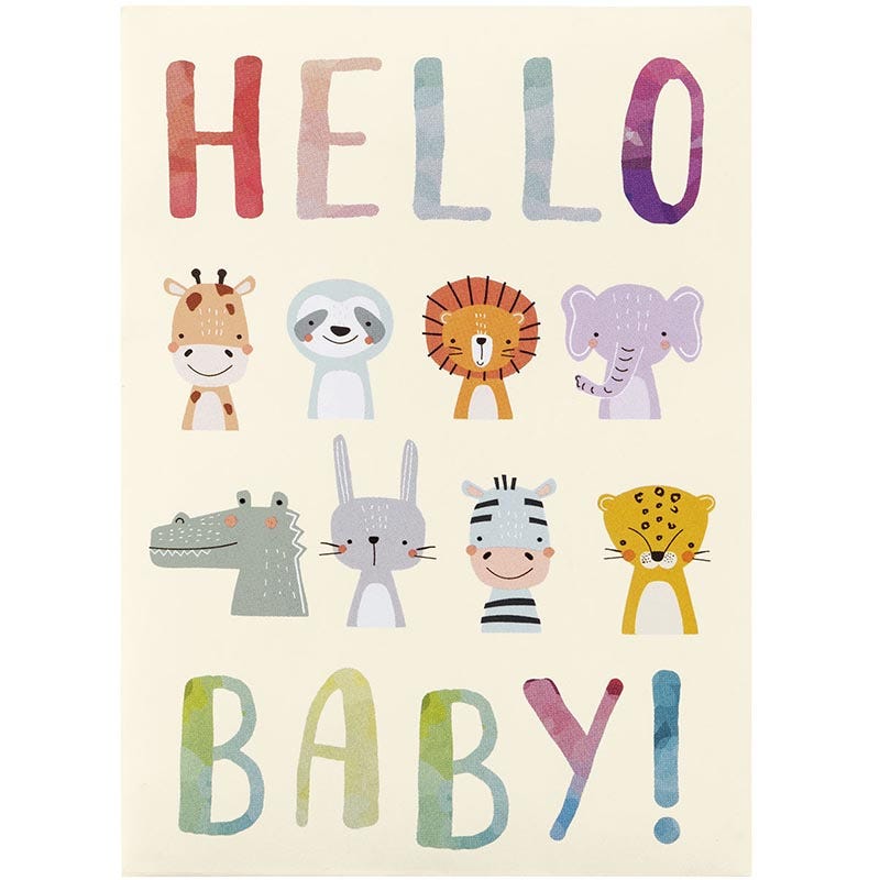 Hello Baby Animals Seed Packet
