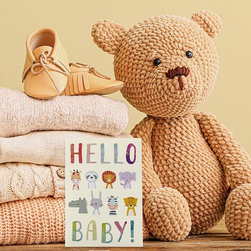 Hello Baby Animals Seed Packet