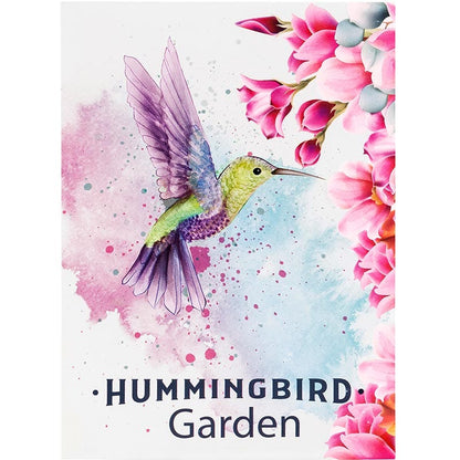 Hummingbird Watercolor Seed Packet