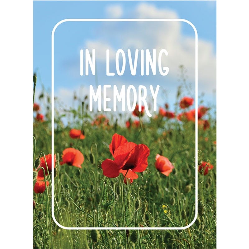 In Loving Memory Seed Packet