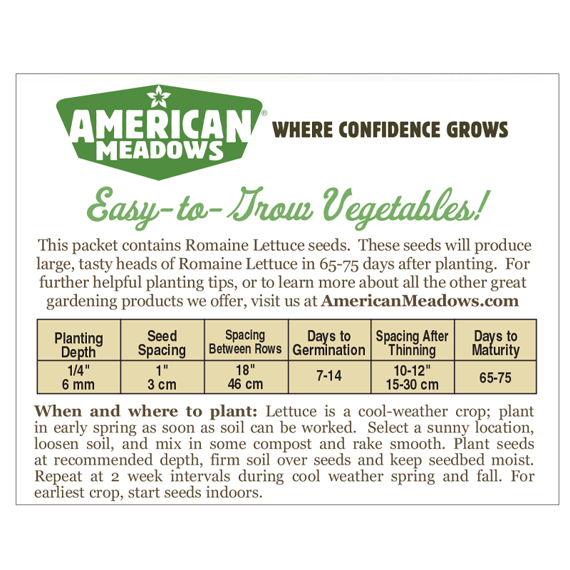 Let Us Help You Grow Seed Packet