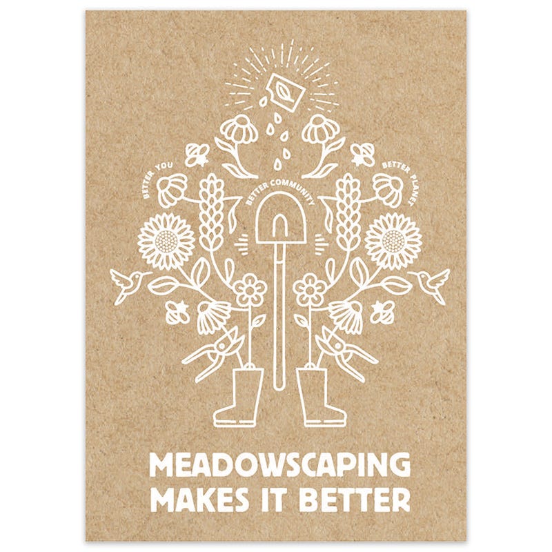 Meadowscaping Makes It Better Seed Packet