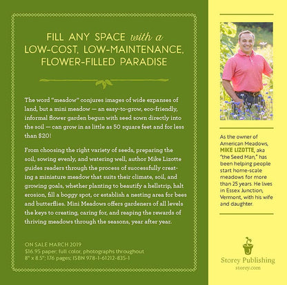 Mini Meadows: Grow A Little Patch Of Colorful Flowers Anywhere Around Your Yard