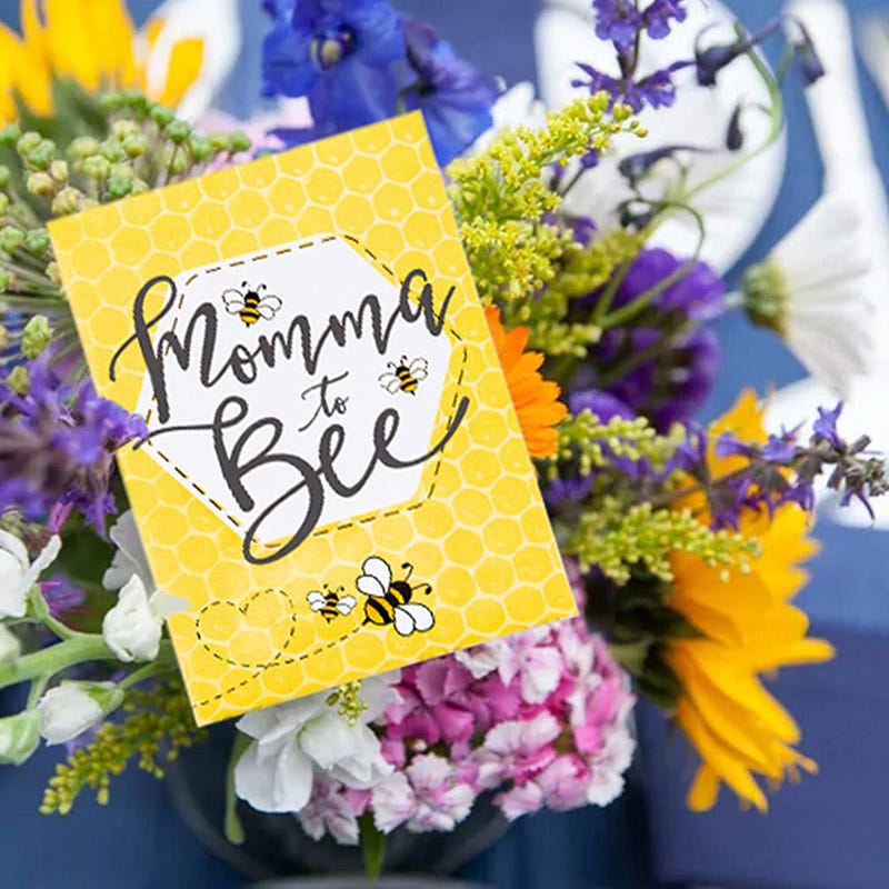 flower seed mix for bees Momma to Bee Seed Packet by American Meadows