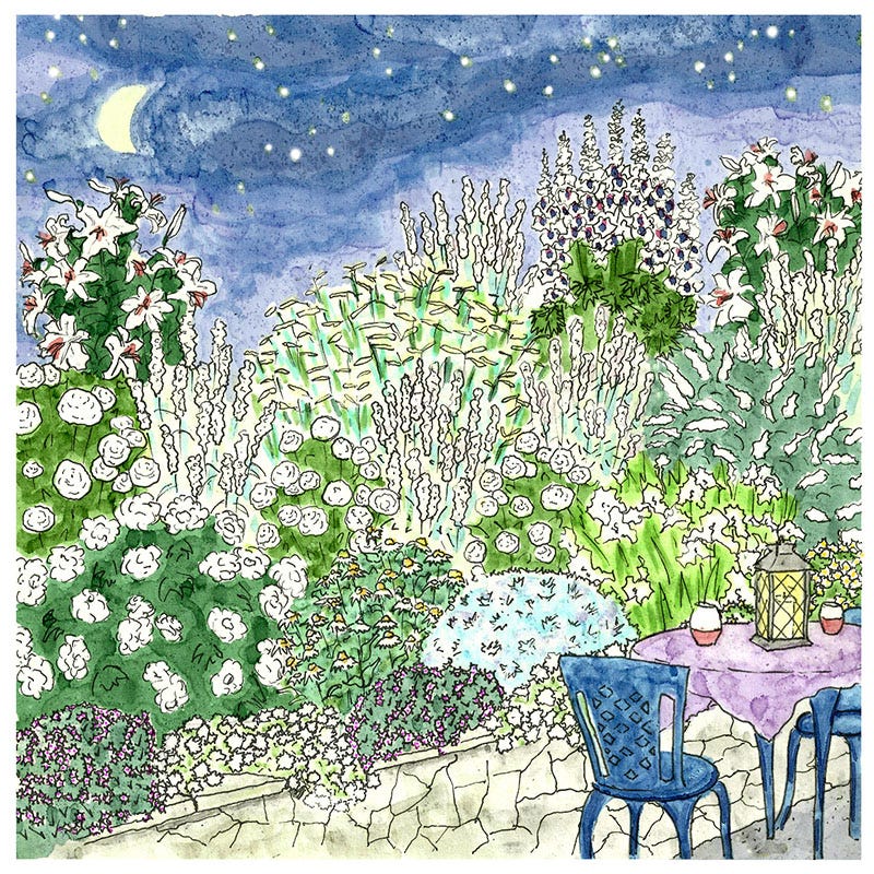 Moonlight Pre-Planned Garden