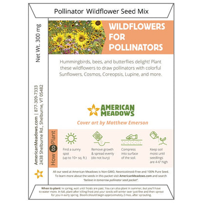 Believe In Tomorrow Pollinator Seed Packet