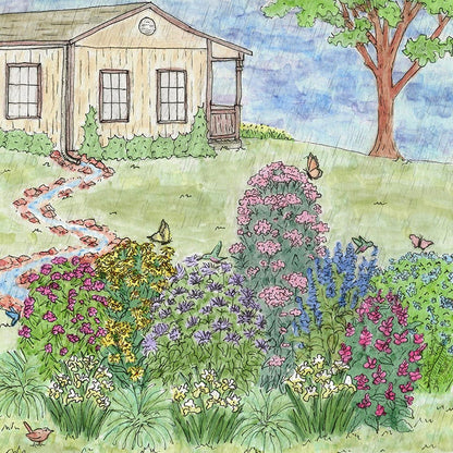 Rain Resilience Native Pre-Planned Garden