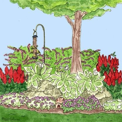 Shady Nook Pre-Planned Garden