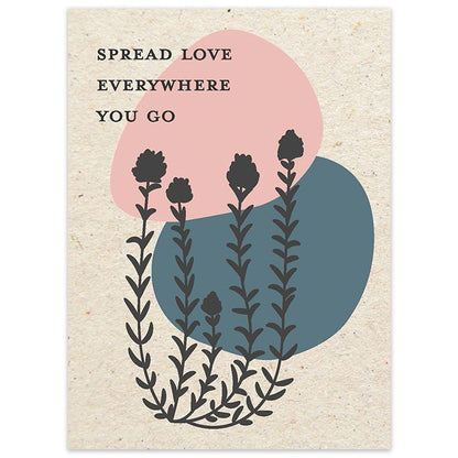 Spread Love Everywhere You Go Sprouts Seed Packet