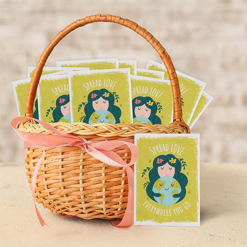 Spread Love Everywhere You Go World Seed Packet