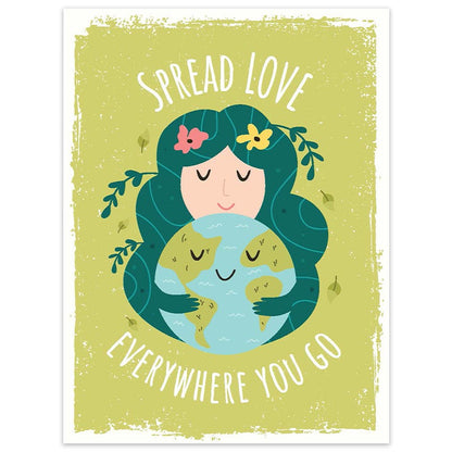 Spread Love Everywhere You Go World Seed Packet
