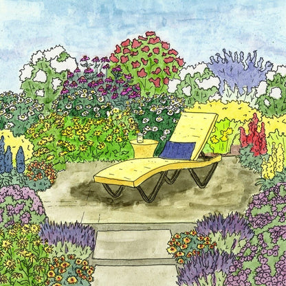 Sun Loving Pre-Planned Garden - Large