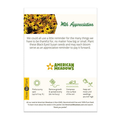 Thank You Seed Packet