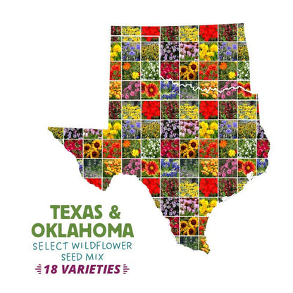 Texas & Oklahoma Select Wildflower Seed Mix