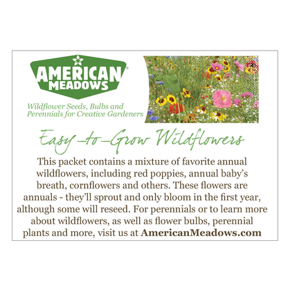 We Appreciate Your Business Seed Packet