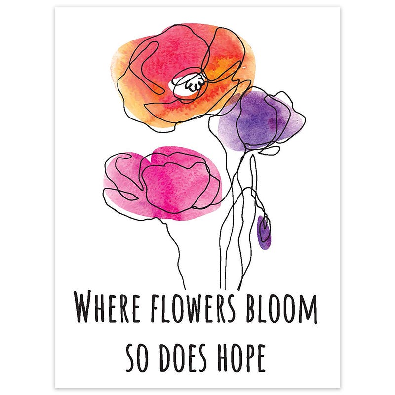 Where Flowers Bloom Seed Packet