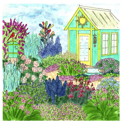 Whimsical Pre-Planned Garden