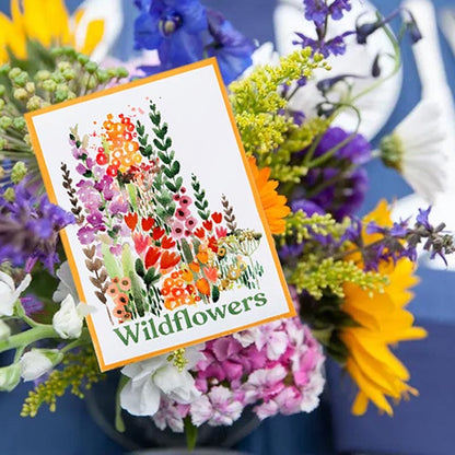 Wildflower Watercolor Seed Packet